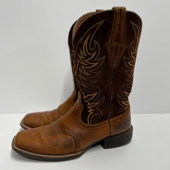Ariat Other - Ariat Boots men’s size 9D style 10021683 sidewinder western boots grizzly brown